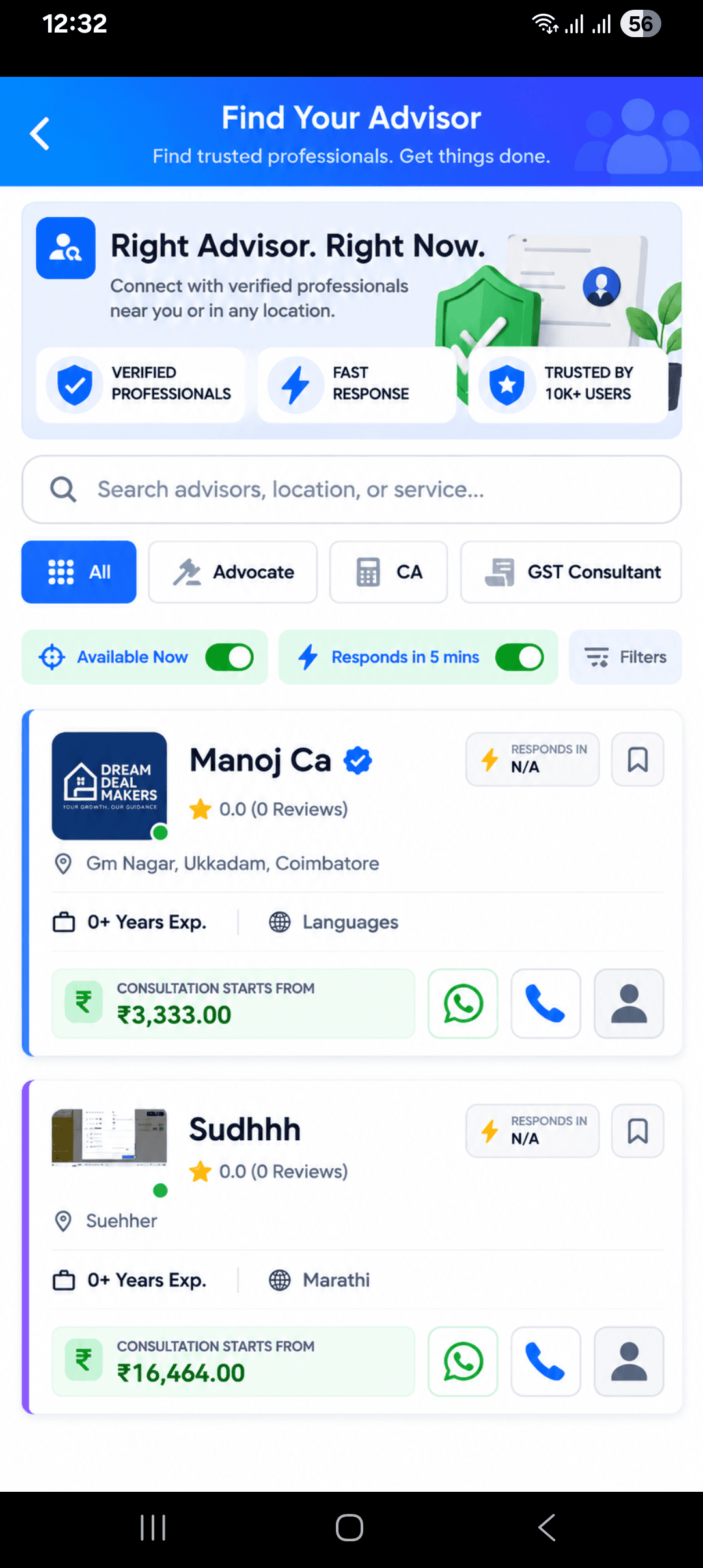 Tax & Stocks Pro home dashboard screenshot